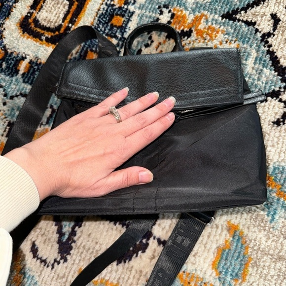 Botkier Trigger Mini Black Nylon Adjustable  Backpack Purse main image 7